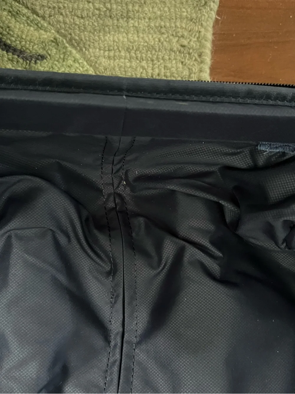 Tumi Navy Arrive Carry on Suitcase